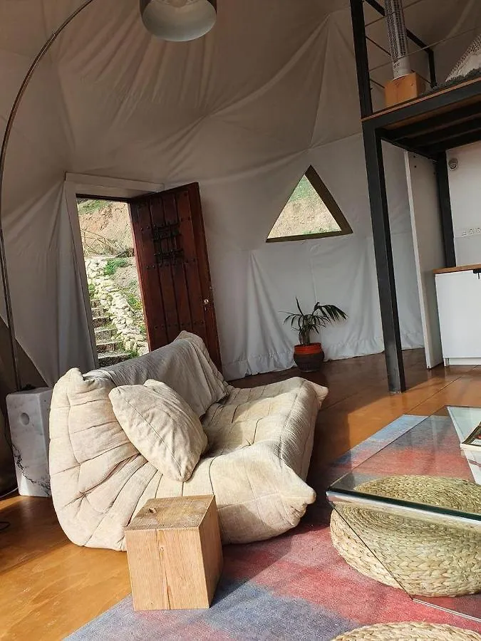 Campo de lujo Hotel Glamping Geodesic Dome In Secluded Eco Retreat Alozaina