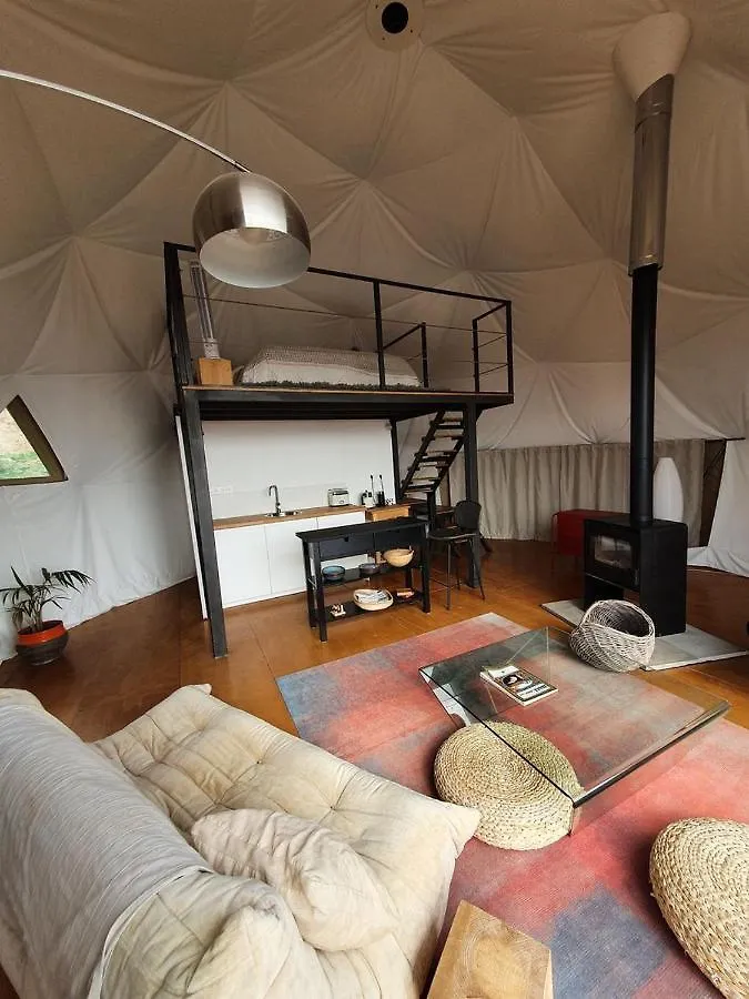 Campo de lujo Hotel Glamping Geodesic Dome In Secluded Eco Retreat Alozaina