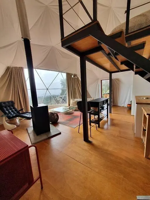 Campo de lujo Hotel Glamping Geodesic Dome In Secluded Eco Retreat Alozaina España