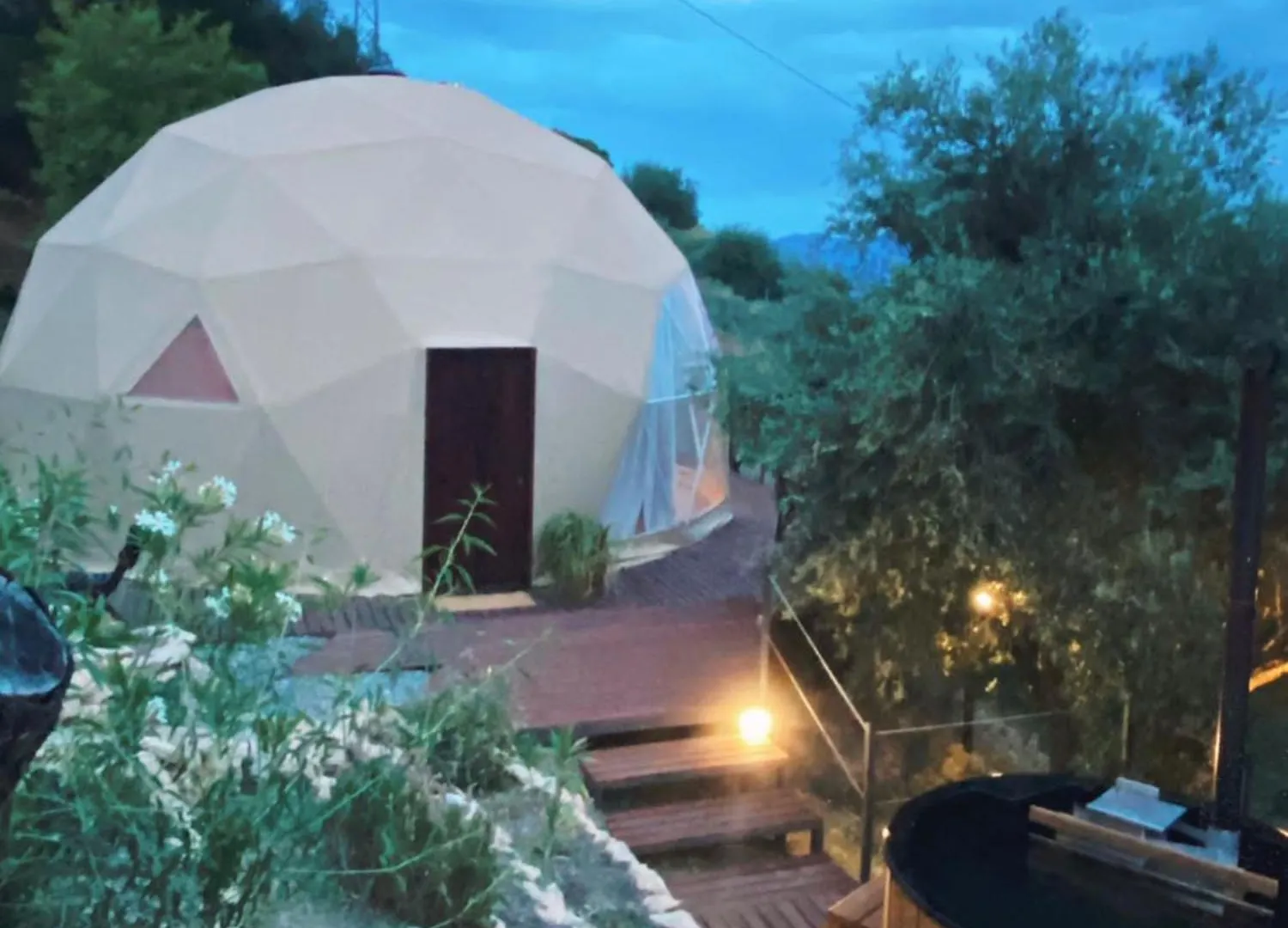 Glamping Geodesic Dome In Secluded Eco Retreat Hotel Alozaina