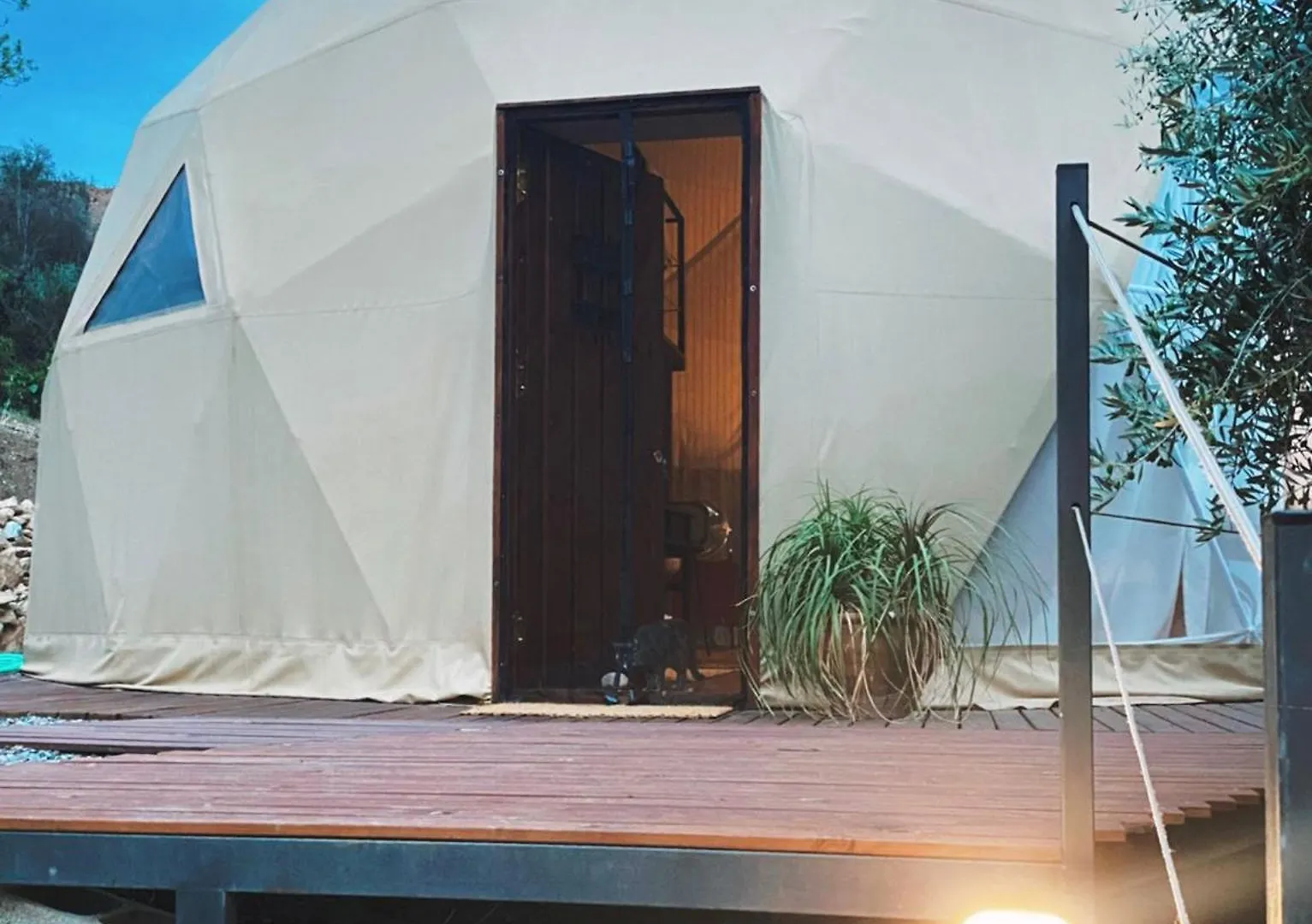 Hotel Glamping Geodesic Dome In Secluded Eco Retreat Alozaina España
