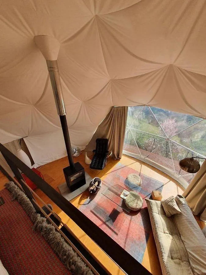Glamping Geodesic Dome In Secluded Eco Retreat Hotel Alozaina Luxury tent