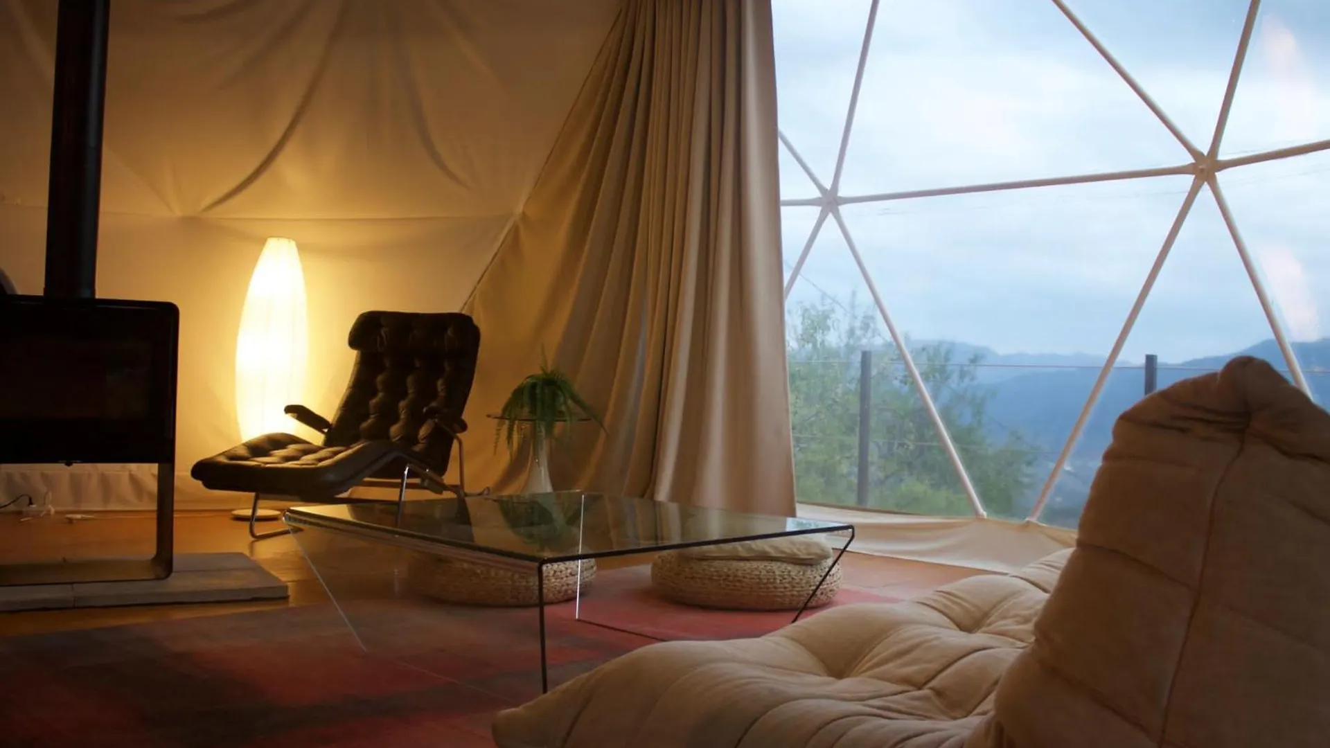 Luxury tent Glamping Geodesic Dome In Secluded Eco Retreat Hotel Alozaina